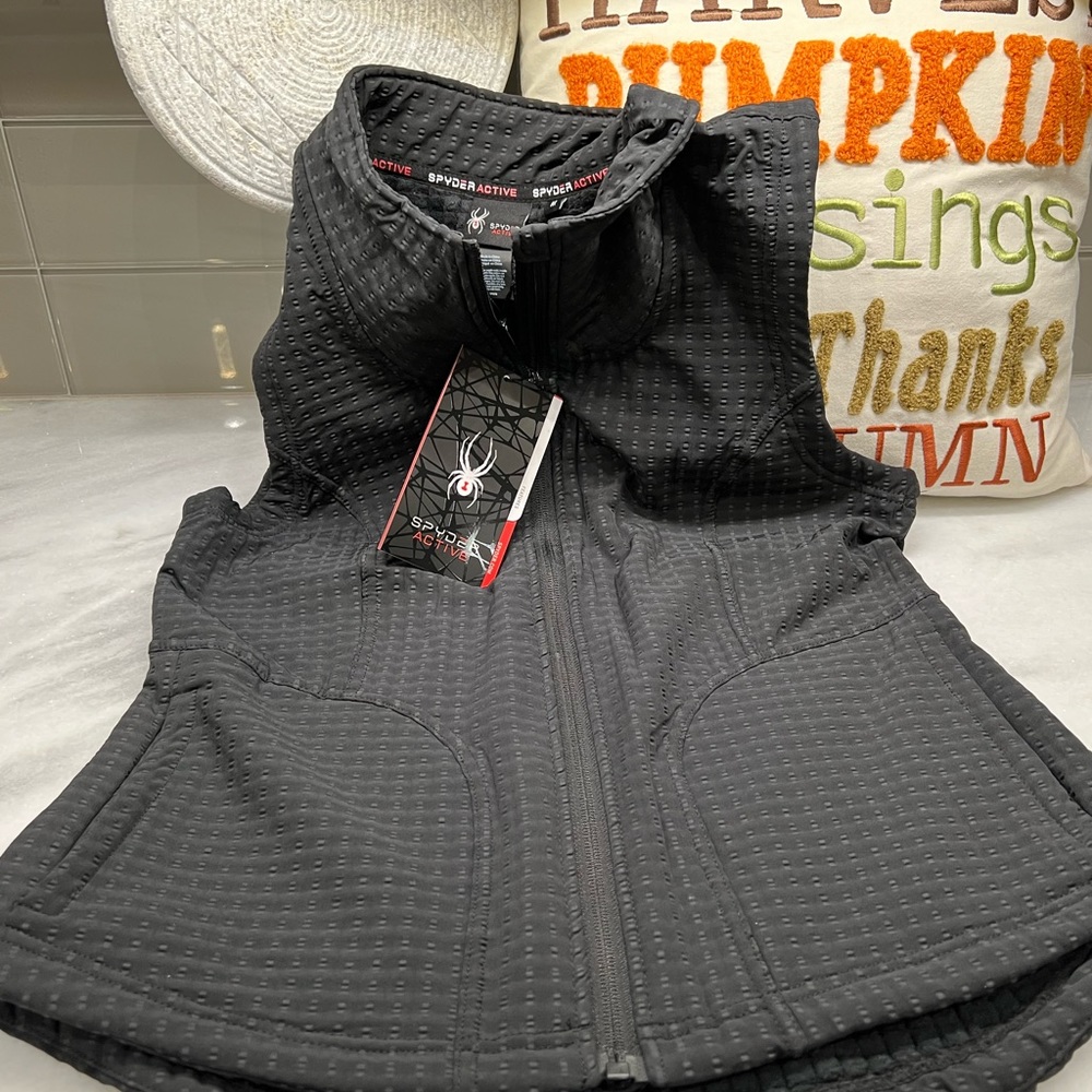 Ladies Spyder Active Vest color: Black size: Medium
